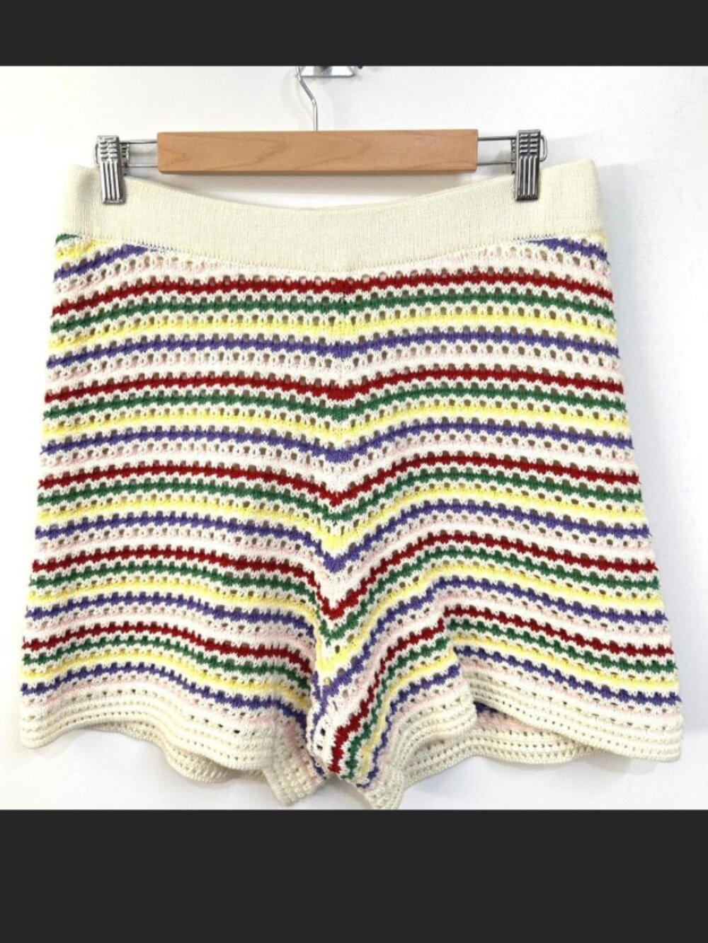 EUC Nanette Lepore Crochet Shorts